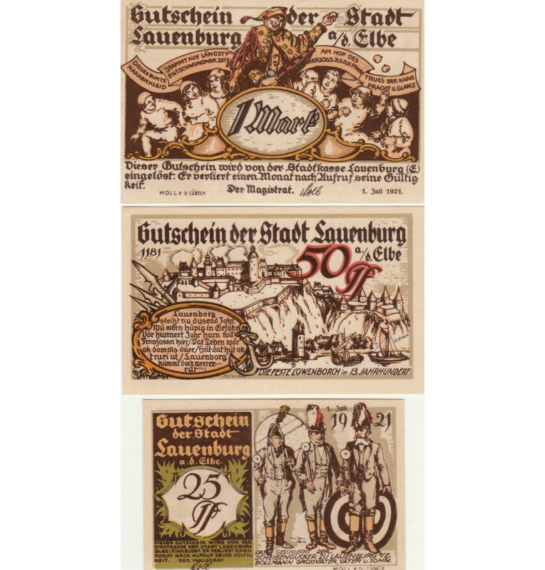 Alemania Set 3 Notgelds